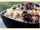 Herbed Rice With Currants in Olive Oil and Balsamic Vinegar