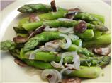 Asparagus with Mushrooms--Fat-free and delicious!