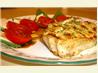 Halibut With Garlic Mayonnaise-Parmesan Topping