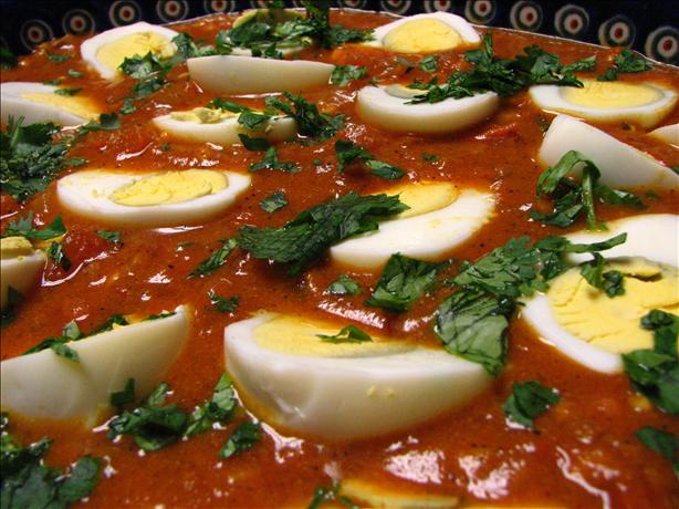 Curry Eggs over Rice (For Leftover Hard Boiled Eggs). Photo by HeatherFeather