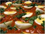Curry Eggs over Rice (For Leftover Hard Boiled Eggs)