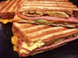 Breakfast Scrambled Egg Panini