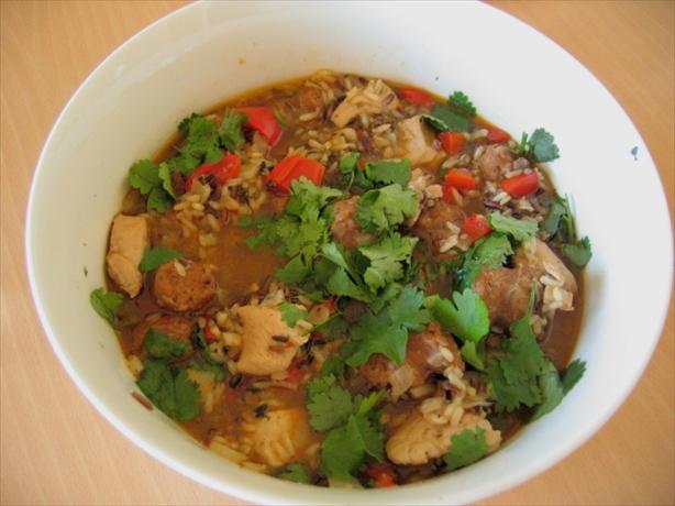 Brown Rice Jambalaya. Photo by kolibri