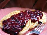 Amaretto Blueberry Pancakes