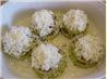 Cheesy Eggplant (Aubergine) Pesto Stacks