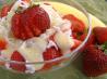 Berries with Banana Cream. Recipe by Lorac