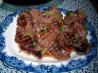 Grilled Lamb Chops in Pomegranate Marinated