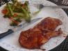 Grilled Hoisin Chicken with Mai Fun