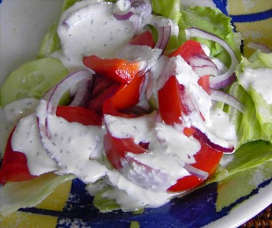 Creamy Feta Salad Dressing and Dip. Photo by JustJanS