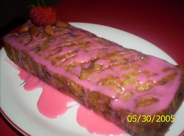 Almond and Strawberry Bread. Photo by LAURIE