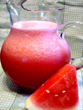Agua De Sandia (Watermelon Beverage). Photo by Kim D.