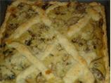 mushroom pie. Photo by Mizzy