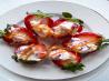 Strawberries Stuffed With Cranberry Mascarpone