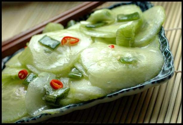 Sweet Sour Cucumber Salad. Photo by Sackville