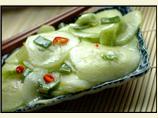 Sweet Sour Cucumber Salad