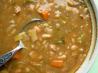 Ham, White Bean and Tomato Soup. Recipe by Hey Jude