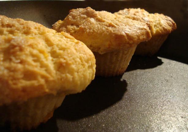 The Best Peach Nectarine Muffins. Photo by lilsweetie