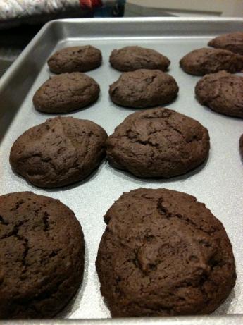 Fat-free Chewy Chocolate Cookies. Photo by The Veganista