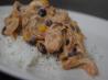Crock Pot Chicken W/ Black Beans and Cream Cheese...yum!