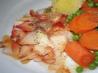 Steamed Black Alaska Cod