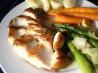 Steamed Black Alaska Cod
