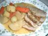 Caramelized Root Vegetables & Melt in Your Mouth  Veal. Recipe by Baby Kato