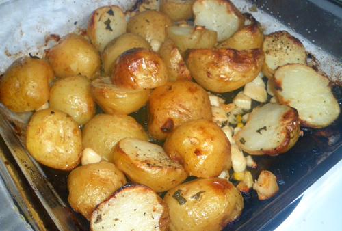 Greek Potatoes. Photo by Bergy