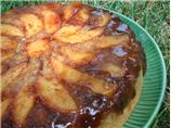 Light Peach Upside-Down Cake