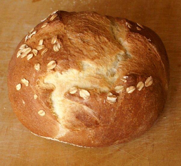 100% Semolina Bread. Photo by peikko