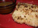 Macadamia Crusted Salmon With Kahlua Butter Sauce