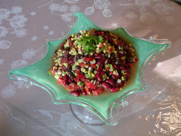 Black Bean & Corn Salad with Avocado. Photo by Rita~