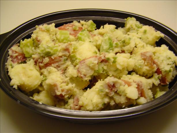 Garlic Scapes & Potato Salad. Photo by CountryLady