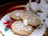 White Snowflake Cookies