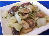 Bok Choy and Shiitakes