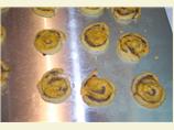 Sausage Pinwheels. Photo by Moe! Larry! Cheese!