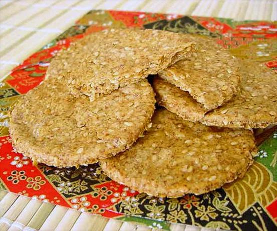 Sesame Thins (crackers). Photo by Marg (CaymanDesigns)