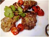 Lamb Cutlets Marina. Photo by Latchy