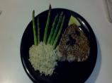 Sesame Crusted Tuna Steaks With Balsamic Sauce
