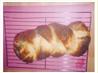 Three-Stranded Braided Challah Bread. Recipe by spatchcock