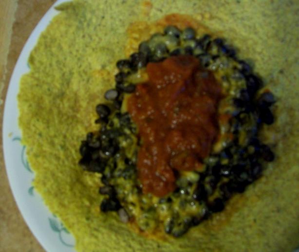 Black Bean and Cheesy Burrito - Ww. Photo by haven't the slightest