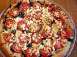 Spinach Garlic Pizza. Photo by Pumpkie