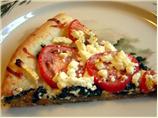 Spinach Garlic Pizza. Photo by Pumpkie
