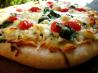 Spinach Garlic Pizza