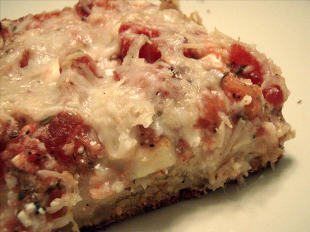 Quick Chunky Greek Pizza. Photo by CandyTX