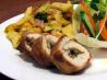 Chicken, Mushroom and Prosciutto Rolls