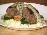 Parsley Peppercorn Ground Beef Steaks