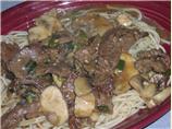 Steak & Mushrooms in Beef-dijon Sauce