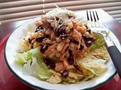 Leftover Chicken Santa Fe Salad. Photo by HeatherFeather