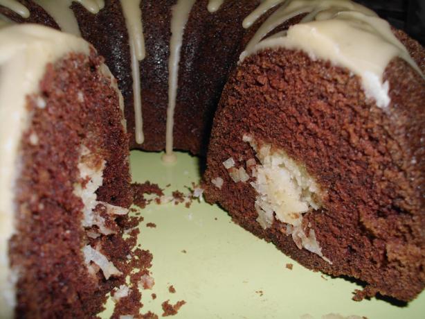 Chocolate Macaroon Cake - Bundt Cake. Photo by vivmom