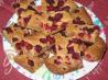 Raspberry Pecan Blondies. Recipe by acerast